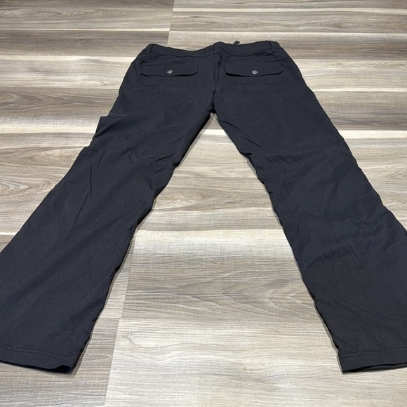 Prana Black Casual Pants with roll up feature size 12 - Picture 5 of 9
